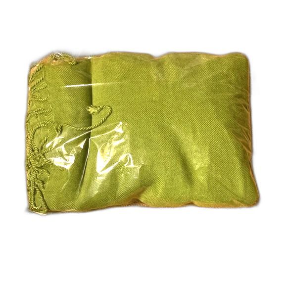 Pashmina Scarf Wrap Shawl Coverup by BIJOUX TERNER Bright Green 72 x 32 inches - Picture 13 of 14